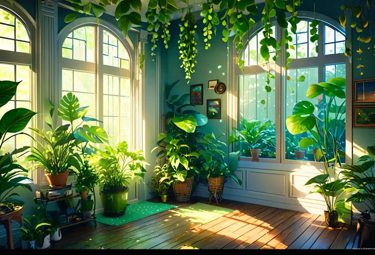 woman in culture capsule, room full of houseplants, best quality, 4k, 8k, highres, masterpiece:1.2, ultra-detailed, realistic, photorealistic, photo-realistic:1.37, HDR, UHD, studio lighting, ultra-fine painting, sharp focus, physically-based rendering, e...