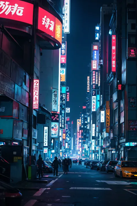 city at night, tokyo anime scene, neo tokyo background, inspired by liam wong, no people, futuristic cyberpunk tokyo night, mako...