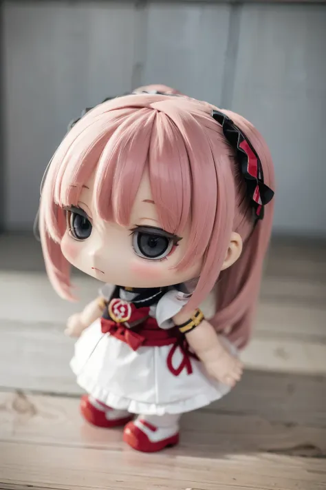 photorealistic、chibi girl doll（presenting the appeal of evs）