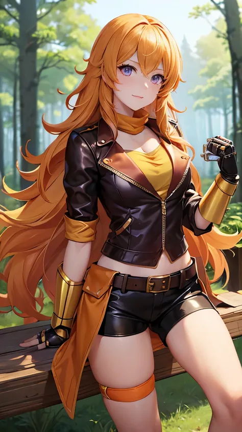 yang xiao long (\ruby\), 1 girl, highest quality, high resolution, masterpiece, high resolution, sharp: 1.2, perfect body beauty...