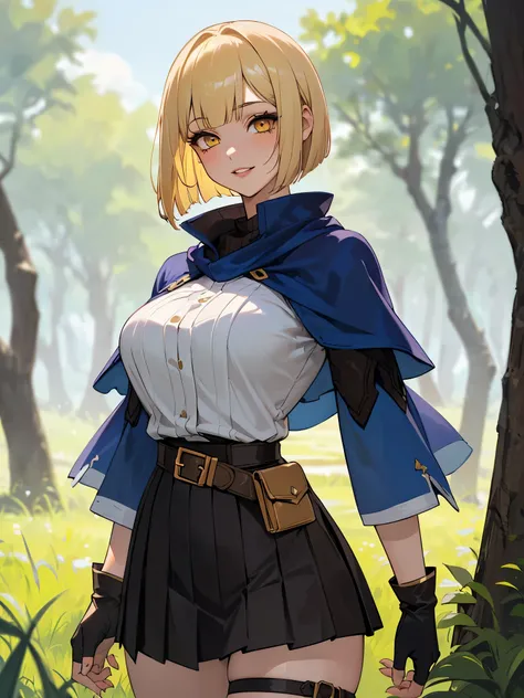 SFW (masterpiece, best quality, 32k) a youthful teenage girl with short blonde hair ((bright blonde hair, golden blonde hair, platinum blonde hair, bangs, diagonal bangs, straight bangs, bob, inverted bob, straight bob, perfect bob, stylish bob, asymmetric...
