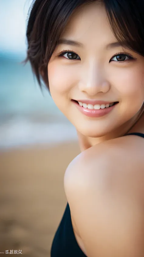 ((Tabletop,highest quality)), (Like the picture:1.4),(((Tabletop,8k)),White sand beach,(Beach),((Full body photo))),Photographed in natural light,Highly detailed face and skin texture,Highly detailed lips,The correct state of the human body,Ultra-high reso...