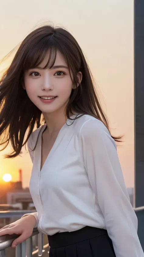 top-quality,fullbody shot,,super high resolution,(Realistic:1.4),Raw photography, 

(highest quality,masterpiece:1.3,Ultra-high resolution),(Very detailed,Caustics,8k),(Realistic:1.4,RAW shooting),Japanese,16 years old,cute,Are standing,(smile),(Looking in...