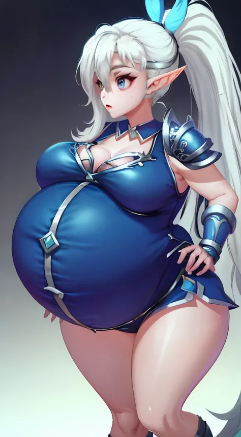 Ponytail , white hair,Big Baby Bump pregnant, bunny girl suit , Big , nipple, cum,16 years girl, Big pregnant Belly, Big Pregnant girl, Largest Belly of Pregnant, Huge Pregnancy Belly, blue eyes, huge 9 months Pregnancy Belly, elf girl