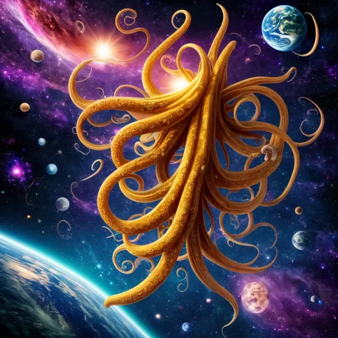 tentacles in space