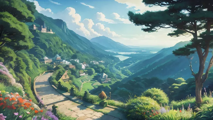 Like Ghibli　landscape