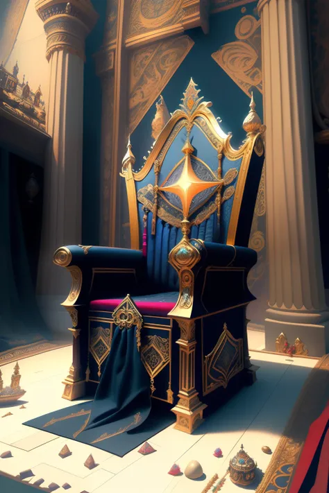 ((best quality)), ((masterpiece)), (detailed), a throne fit for a goddess, Bloodborne inspired, occult aesthetic, occult, detailed and intricate steampunk and detailed gothic, Very dramatic and cinematic lighting, cosmic horror, grim dark
