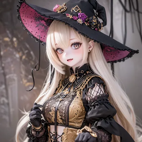 (highest quality,4K,8k,High resolution,masterpiece:1.2),beautiful detailed eye,length eyelashes,Beautiful lip detail,extremely detailed eye and face,(Vibrant colors,colorful,Contrast enhancement:1.1),dark atmosphere,spooky ambiance,Gothic style,Satanic in ...