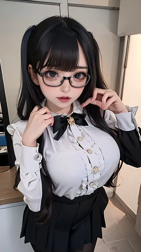 1woman,random office lady fashion,(Thin type),(large breasts),(random sexy pose),(random hairstyle),(Highest image quality,(8K), Ultra-realistic, Best Quality, High quality, High Definition, high quality texture, high detailing, Beautiful detailed, fine de...