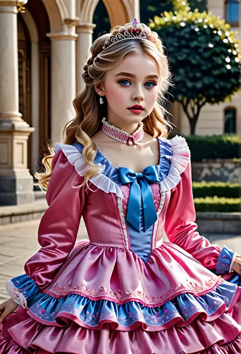 ,highest quality, masterpiece, highest resolution, artwork, 3k realistic photos,,((10 year old little girls)),super detailed bab...