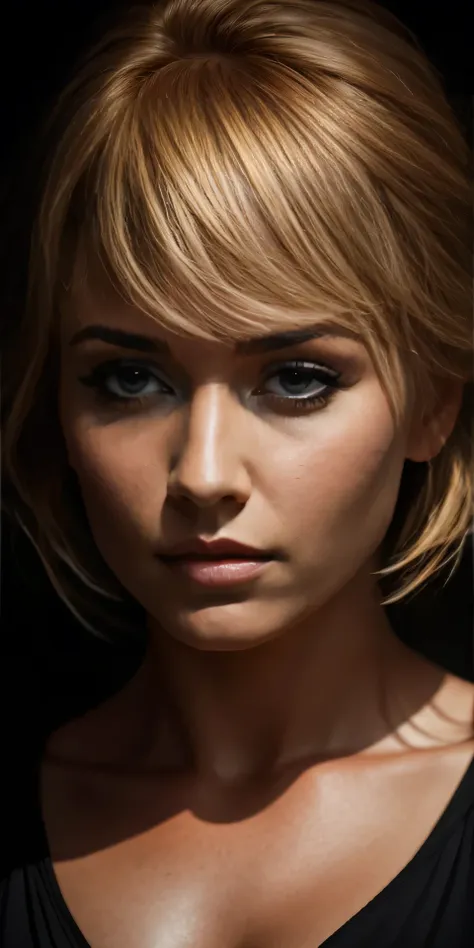 masterpiece, beautiful german girl, blonde, uptown, cleavage, very detailed, dramatic lighting, digital art trends on artstation...