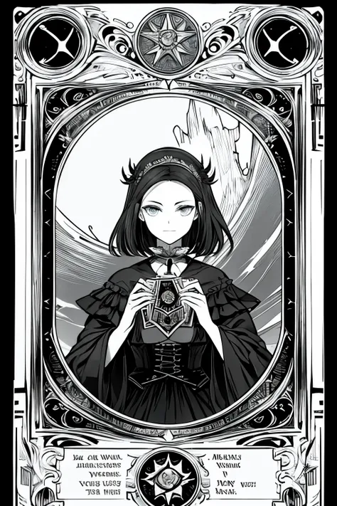 Card Game Cards,Tarot Cards,Card Frame,edge,Gothic