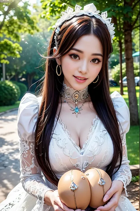 (nsfw), sexy stylish Thai model, only 1 female, ((doll-like appearance)), short Auburn stylish hair, ((shiny Victorian-Style boots)), (big smile), ultra detailed eyes, vivid eye makeup, lipgloss, long lashes, defined eyebrows, ((sexy Paradise Kiss cosplay)...