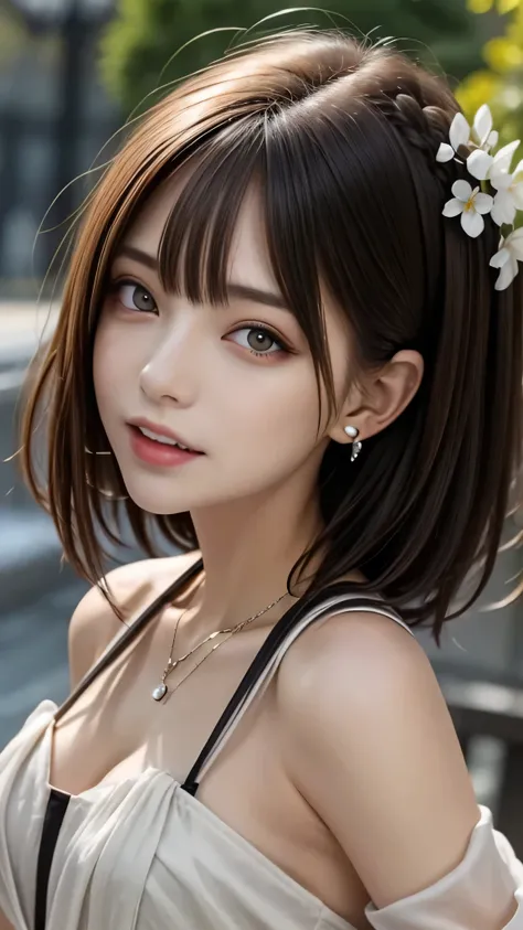 {{masterpiece}},highest quality,very detailed,very detailed cg unity 8k wallpaper, one girl, red eyes, wavy silver hair, pointed...