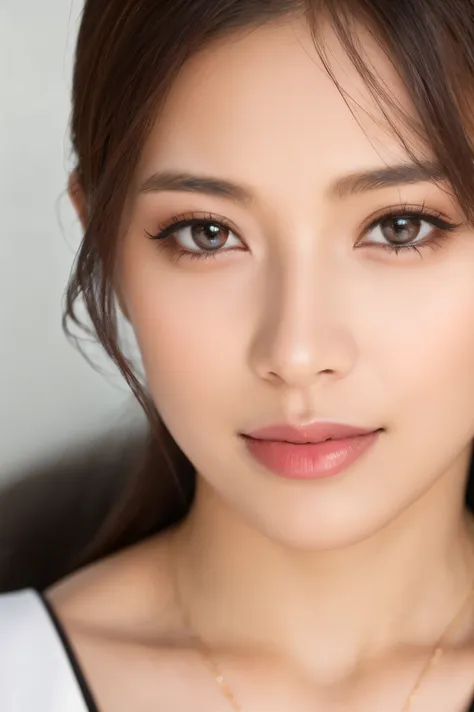 (tabletop、highest quality、8k、award-winning works、ultra-high resolution)、one woman、(face close-up:1.2)、perfect beautiful face