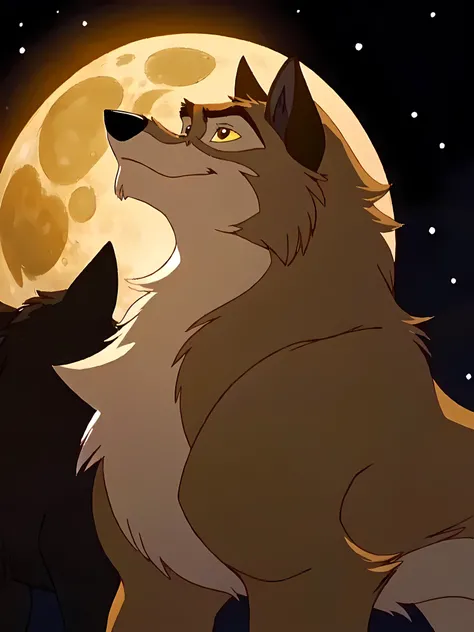 balto, full body, feral, detailed, detailed face, detailed eyes, quadruped, very muscular:1.0, pectorals:1.5, strong chest:1.2, ...