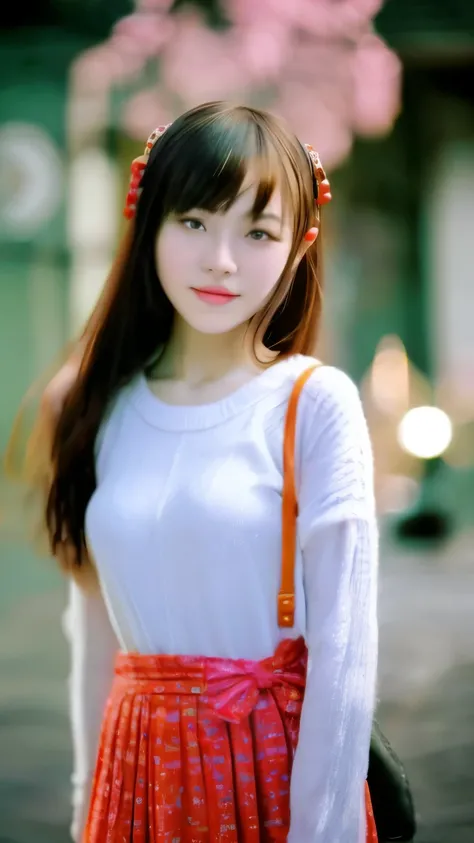 Generate a beautiful Chinese girl