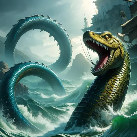 serpiente marina