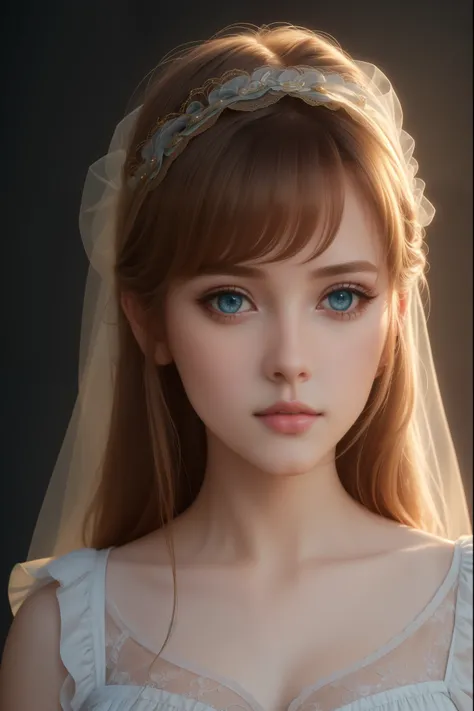 A girl,Beautiful and delicate eyes,Beautiful and delicate lips,Comfortable atmosphere,Rough style,(best quality,4k,8K,High resolution,masterpiece:1.2),Extremely detailed,Practical,HDR,Studio Lighting,professional,Bright colors,Soft colors,Warm lighting