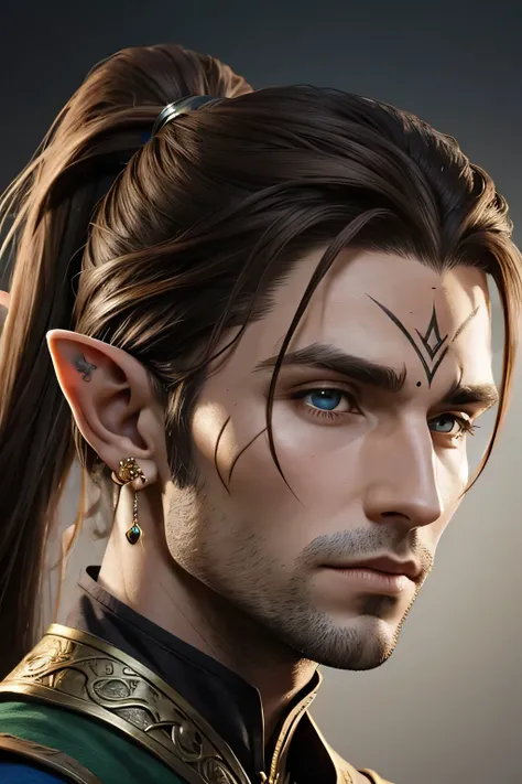 put some kind of arcane earring on this ear