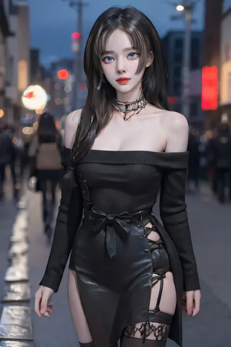 (((NSFW0.7))),(((highest quality, 8k, masterpiece))), Sharp focus, (Beautiful woman with perfect figure), thin, (Hairstyle: Excellent)), ((Back alley at night)), street: 1.2 Highly detailed face and skin texture Detailed eyes double eyelid random pose, (sm...