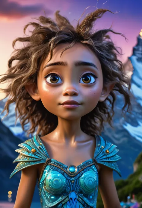 view from height,full-body-shot,Very tall babygirl fairy ,The Alien Entity,moana, sassiness,Cinematic, Technicolor,natural skin textures, hyper realisitc, hyper detailed,Extremely detailed,High contrast,Masterpiece,Realistic,Ultra Detailed,intricate detail...