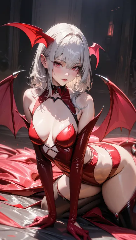 (highest quality:1.2, Ultra-high resolution, High Detail, masterpiece:1.3, highest quality, Best aesthetics), ((one person, woman)), (Succubus, Succubus, Succubus, Sexy Suit, Devil&#39;s Wings, Body Paint), Emphasis on individuality and uniqueness, Beautif...