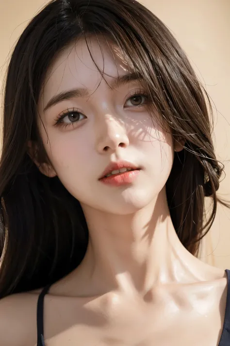 slim、I'm thin、15 year old Japanese girl、kawaii、RAW Photos、(8K、highest quality、masterpiece:1.2)、(Exquisite detail:1.4)、(Photorealistic:1.4)、Octane Rendering、Ultra-detailed complex 3D rendering、Soft natural light、Rim Light、Vivid details、Super Detail、Real...