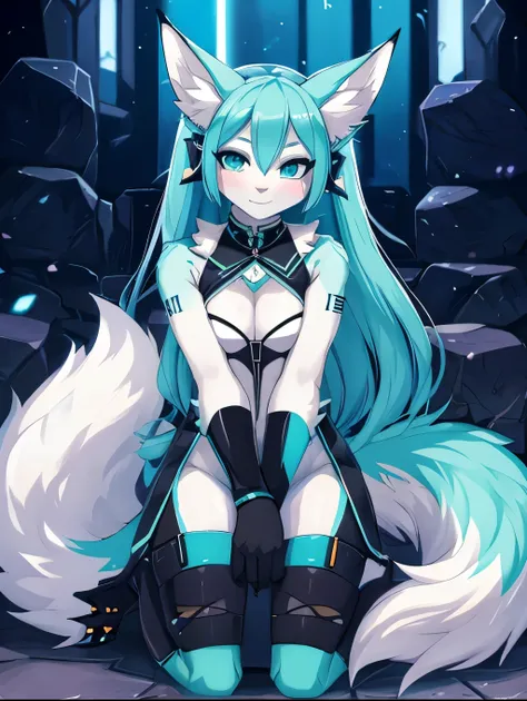 Miku Hatsune, 18 years old women, alta definicion, orejas de kitsune, alta definicion, delantal blanco, fullbody picture alta definicion, sadomasoquist girl,