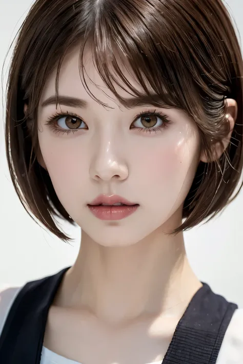 ((Half-length photo:1.21)), (shut your mouth:1.21), (best quality:1.4), 32k resolution, (Practical:1.5), (Surreal:1.5), High resolution UHD, (masterpiece:1.2)), (quality improvement:1.4), (Very beautiful facial details), (best qualityのリアルな肌の質感:1.4), 1. Mis...