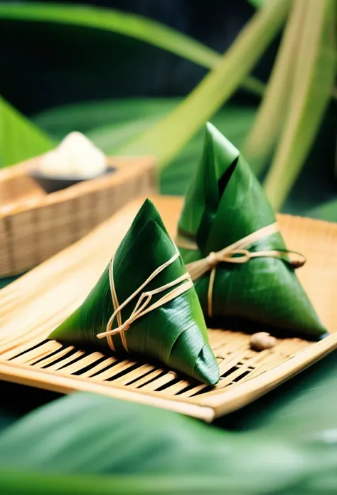 zongzi, no humans,blurry,depth of field,scenery,blurry background,, best quality,high quality,realistic,raw photo,masterpiece,8k...