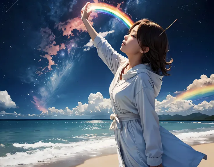 A single photo、God&#39;s cloudless realm、God&#39;s Summit Castle in the Sky、god々Shining golden god、The God of Gods located at an altitude of 10,523m、A rainbow-colored halo appears around the sun!!、A fantastic view of the stars、The wind is blowing so hard t...