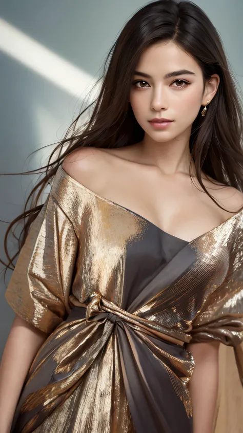 highest quality, masterpiece, Ultra-high resolution, (Realistic: 1.4), (see off: 1.4), (see off: 1.4), Don't look at the camera, RAW Photos, One Girl, Black Hair, (Straight Bob: 1.4), (Patsun: 1.4), bangs, smile, Shiny skin, Dramatic lighting, Neat, T-...
