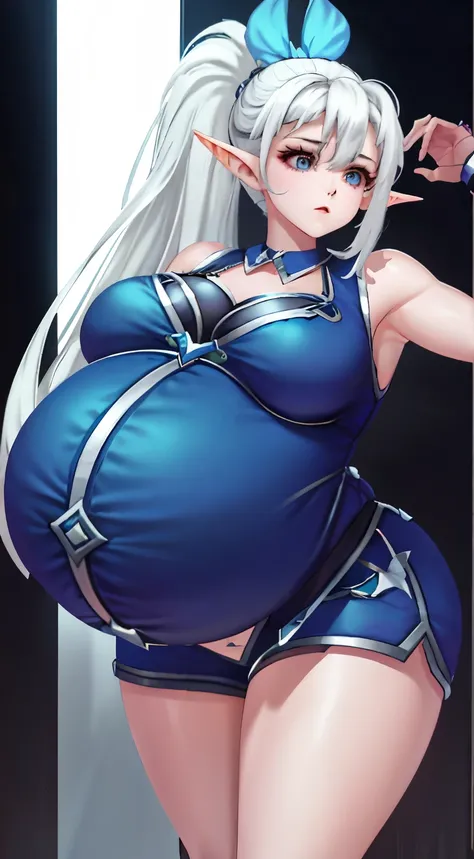 Ponytail , white hair,Big Baby Bump pregnant,pink bunny girl suit , Big , nipple, cum,16 years girl, Big pregnant Belly, Big Pregnant girl, Largest Belly of Pregnant, Huge Pregnancy Belly, blue eyes, huge 9 months Pregnancy Belly, elf girl, white hair