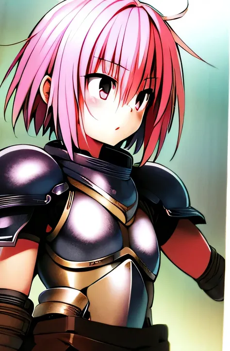 shota,light pink hair,short hair,Iron Armor,sword,1 person