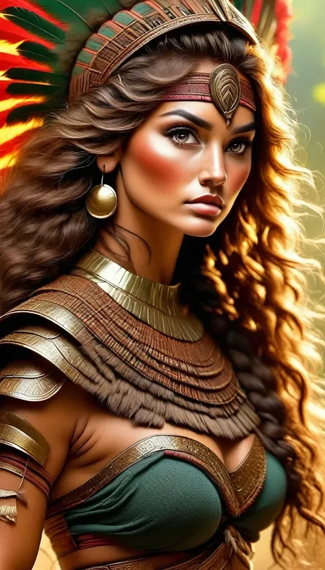 Amazonian Warrior Woman