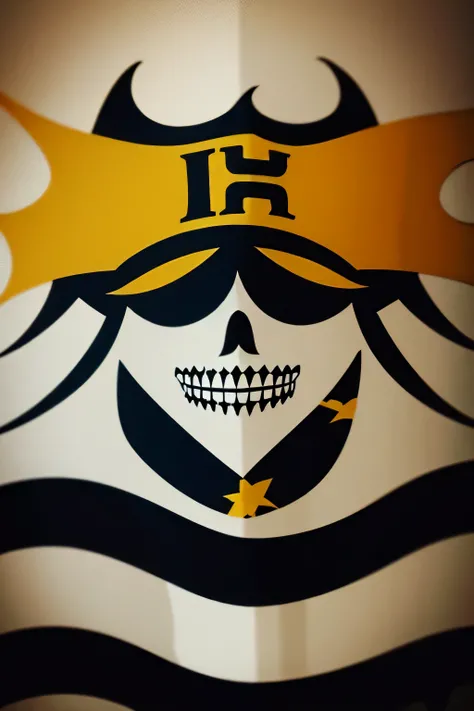 Crie uma bandeira pirata para um bando chamado invasores 