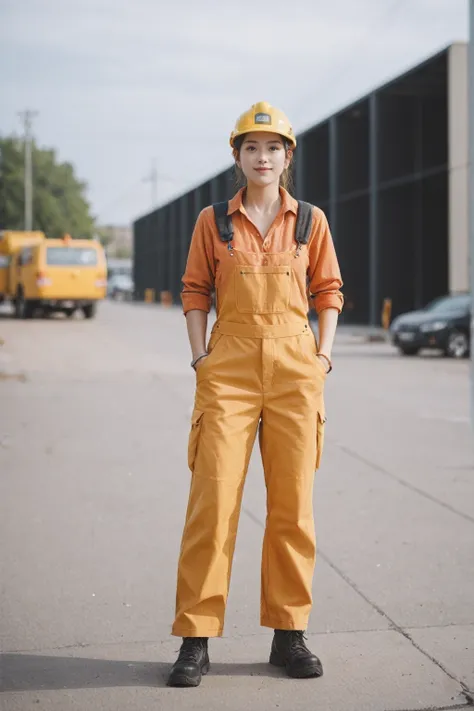 score_9, score_8_up, score_7_up, BREAK, 
score_9, score_8_up, score_7_up, RAW photo, DSLR BREAK portrait of full body a cute woman as a construction worker,