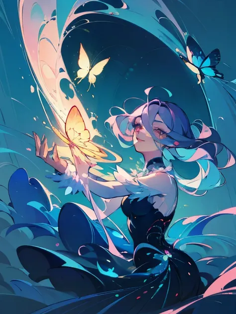card, pretty, beautiful, and mesmerizing background, a character in the middle, perfect composition representing a tarot card, the most mesmerizing composition of an artwork, eternally ethereal artwork, (best quality,4k,8k, high res,masterpiece:1.2), ((ma...