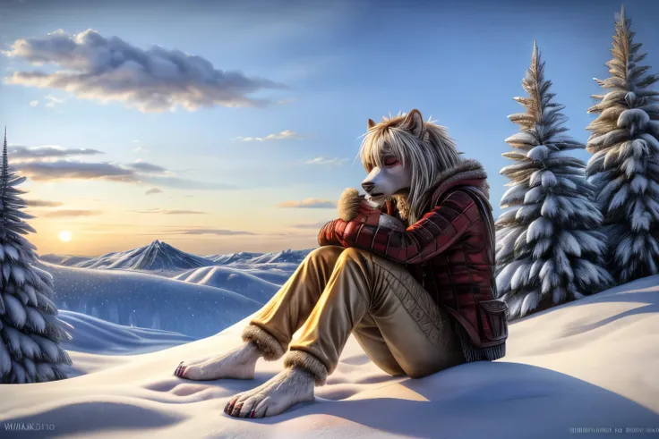 (((Barefoot furry character, full body, cinematic setting, furry male, plantigrade, sad atmosphere))) 

God I miss you like hell
I was wrong I can tell
For (((the heart can be blind and frozen)))
Now I live with the pain
Every night, every day
As I read th...