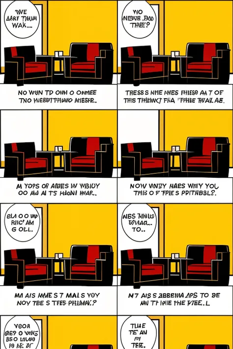 6-panel comic dealing with problems at home
