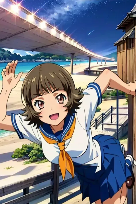 (masterpiece:1.3),(highest quality:1.4),(Super detailed:1.5),8K,High resolution,an extremely delicate and beautiful,Official Art,Perfect Anatomy,(anime_screencap:1.11),(90s Anime,90s Anime style,Cel-shaded anime:1.17), anime coloring,detailed face and eyes...