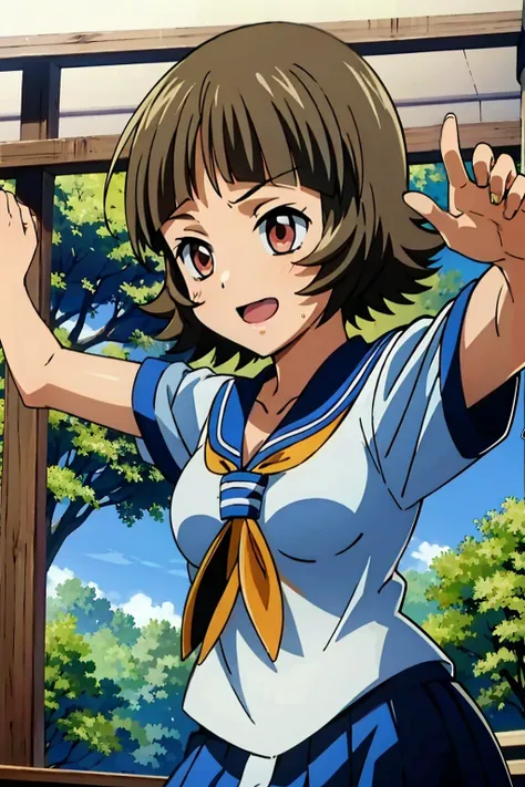 (masterpiece:1.3),(highest quality:1.4),(Super detailed:1.5),8K,High resolution,an extremely delicate and beautiful,Official Art,Perfect Anatomy,(anime_screencap:1.11),(90s Anime,90s Anime style,Cel-shaded anime:1.17),
anime coloring,detailed face and eyes...