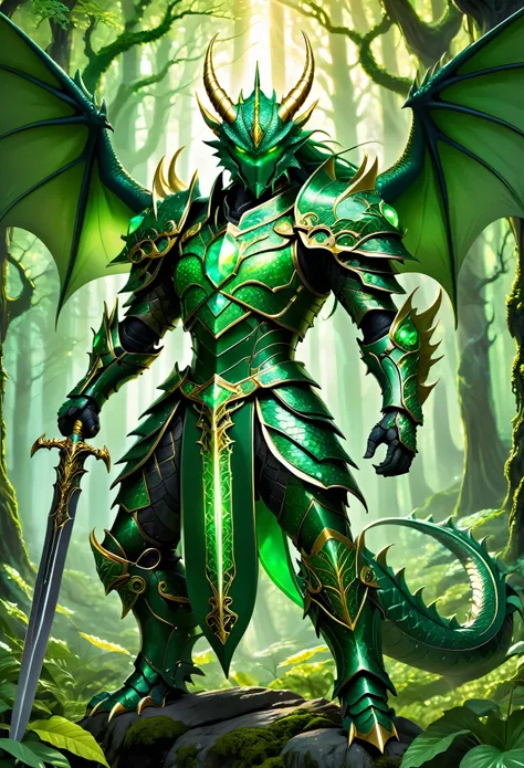 Dragon guerrier