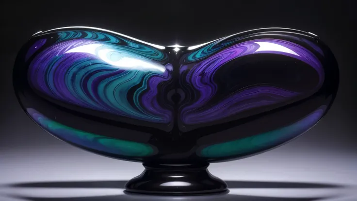 Rainbow obsidian has an interesting fluid texture and reflects the light of certain internal planes, which are sometimes delicate in color, greenish or violet, even silver. the texture must cover the screen
