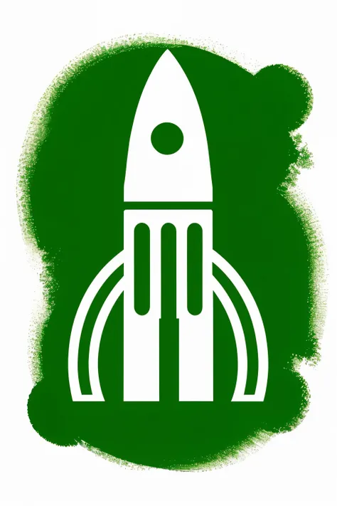 3.icono de la silueta de una nave espacial  (dibujado) (sencillo)

all this can be small icons of green silhouettes and white background all 