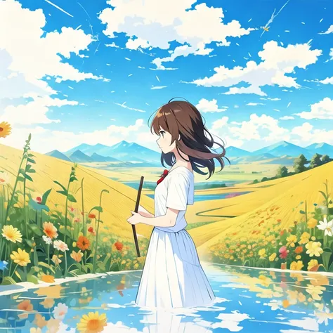 blue sky
