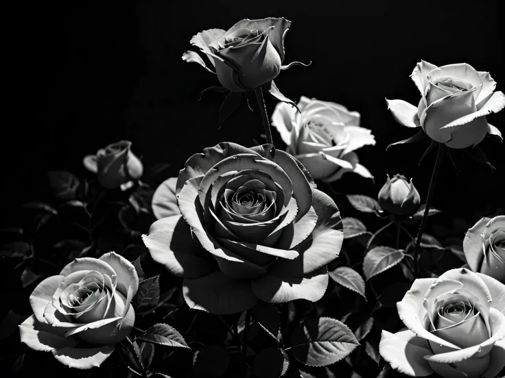 chiaroscuro roses