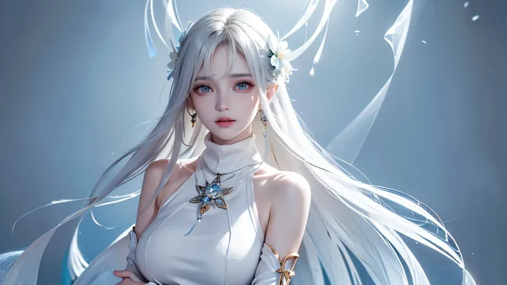 ((Bust up picture))((masterpiece:1.5、8k、Portraiture、Photorealistic and very detailed CG、Very detailed、Particle Effects、Dynamic Effects、Written boundary depth、Cinematic Light、Lens flare、Ray Tracing、Tabletop、Realistic:1.4、超A high resolution:1.2、Realistic、Rea...