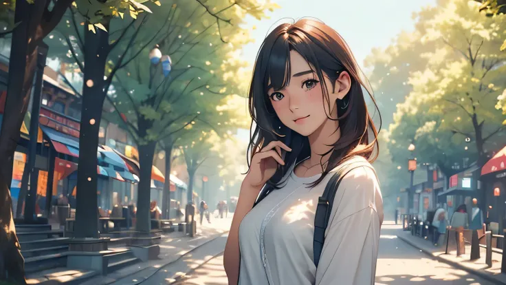 23 歳のラテン系の超Realistic女の子,Casual clothing，Instagram Snapchat Influencer,highest quality, masterpiece, High resolution, 8K, (Realistic: 1.4), Ultra High resolution, 1 girl, Super detailed, 超Realistic, Detailed CG illustrations, Official Art, Cinematic Light, ...